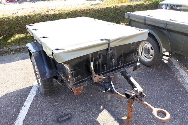 トレーラーカーゴカバー新品ストック品 (M416・自衛隊・米軍・1/4ton)